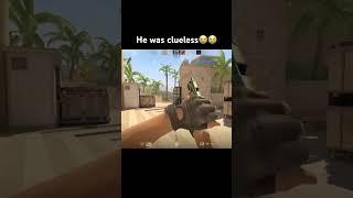 He was clueless #csgo #funny #counterstrike #shorts