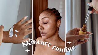 My skincare routine for hyperpigmentation and acne | Morning and Night