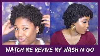 HOW TO REVIVE AND REFRESH 3-DAY OLD WASH N GO FT THE COIL BRUSH