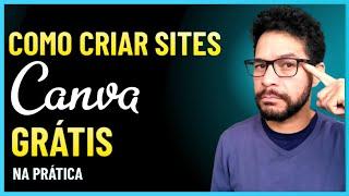 [NA PRÁTICA] COMO CRIAR UM SITE GRÁTIS NO CANVA | RÁPIDO E PRÁTICO