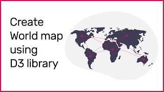 Create a worldmap using d3 library #d3js