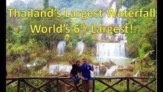 Thi Lor Su Waterfall - Thailand's Largest & Most Beautiful