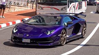 SUPERCARS in MONACO 2023 -117- ( SVJ, 599 GTO, Spectre, 2xTestarossa, Superamerica....)