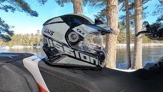 CKX MISSION AMS SPACE SNOWMOBILE HELMET REVIEW AFTER 500 MILES