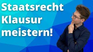 Staatsrecht Klausur erfolgreich meistern mit dem Onlinetrainer von Plakos