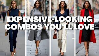 Classy 2025 Outfit Combos That Always Look Expensive | Luxury Without the Price Tag!