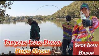 MANCING DISINI IKANNYA BABON-BABON || TIDAK DI PANEN & TIDAK DI KURAS 5 TAHUN LEBIH