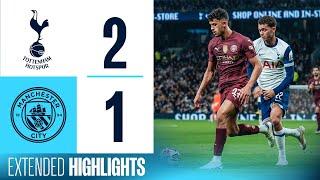 EXTENDED HIGHLIGHTS | TOTTENHAM 2-1 MAN CITY | Werner, Sarr & Nunes Goals | Carabao Cup 