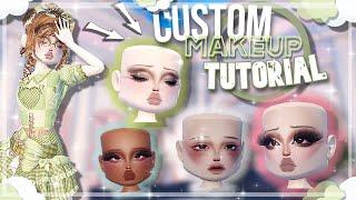 More CUSTOM Makeup Faces You NEED To Try | Roblox Dress to impress