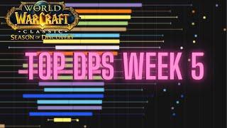 Top DPS Week 5 Blackwing Lair | Season of Discovery Phase 5