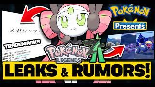 HUGE POKEMON LEGENDS ZA LEAKS! MEGA SYMPHONY & MEGA BRAVE TCG SETS TRADEMARKS & Legends ZA Release!?