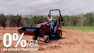 0% APR for 84 months on all new SA Yanmar tractors - Team Tractor, Arizona