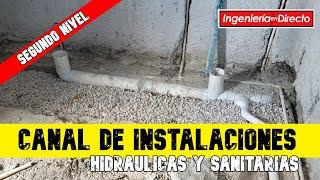 BAÑO EN UN SEGUNDO PISO // CANAL DE INSTALACIONES HIDRAULICAS Y SANITARIAS #remodelaciones