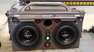 NEW! Custom made 300w Bluetooth 40mm ammo can stereo speaker portable boombox