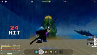 [GPO] Kraken solo 0 damage sword/black leg/fruits