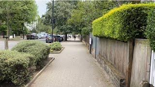 Walking on St John's Wood Terrace, Townshend Road and Prince Albert Road, London - 4K Walking Tour