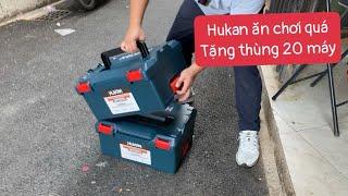 Hukan ăn chơi tháng 11. Tặng thùng nghề siêu to đựng trên 20 máy