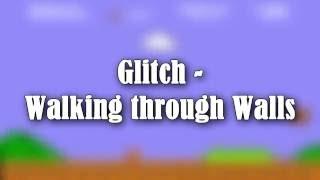 Super Mario Bros.™ || Glitch - Walking Through Walls  || NES ||