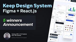 Winners of Keep Design System Premium License