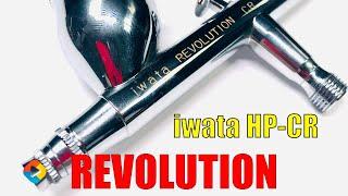 UNO DE LOS MEJORES AEROGRAFOS I iwata REVOLUTION HP-CR DE 0,5 mm |  EN ESPAÑOL - DonGregorioYJack