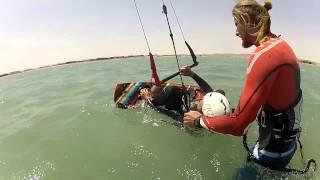 Kitesurfing is easy. Egypt