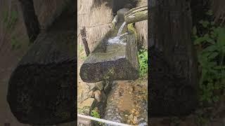 Beautiful moment.  water flowing #korea #koreastyle #oldvillage #traditional #watersystem