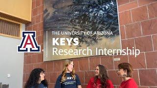 Find out more about the University of Arizona BIO5 Institute's KEYS Research Internship