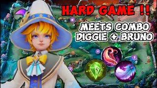 Hard Game !!! Harley Hyper meets Meta Diggie + Bruno!