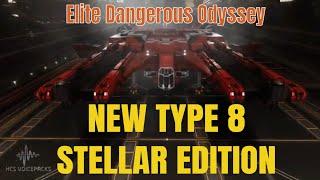 Elite Dangerous Odyssey - Lakon Type 8 Stellar Edition, with "Jupiter" AI
