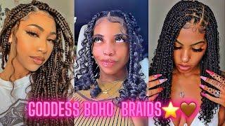 Goddess Boho braids Compilation ⭐️