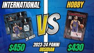 A GOLDEN BATTLE!! 2 Boxes Obsidian International VS 1 Hobby Obsidian Box (+ Monthly Channel Update)