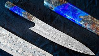 Handmade Damasteel CHEFSKNIFE  | KNIFE MAKING