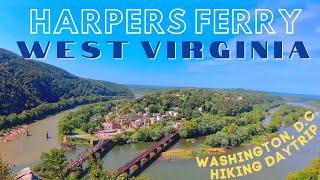 Hiking Maryland Heights for the best view of Harpers Ferry, West Virginia!