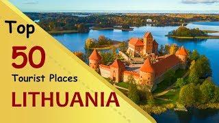 "LITHUANIA" Top 50 Tourist Places | Lithuania Tourism