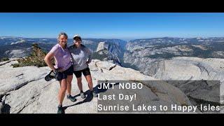 Highlights from last day on JMT NOBO