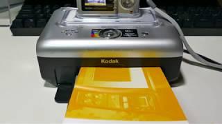 Printing With A Kodak EasyShare Printer Dock 3 And Kodak EasyShare CD43 Camera