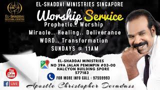 WELCOME TO  EL-SHADDAI MINISTRIES TEST / TRIAL 5/3/22 APOSTLE CHRISTOPHER DEVADASS