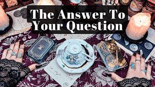 This Thing That You Have Been Overlooking Is The Answer To Your Question. COFFEE and TAROT Reading