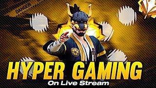 Free fire Live Stream  Hyper Gaming On Live // Playing Solo Rank Push Top 1 Pushing ️ #shorts