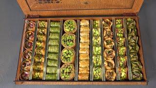 Legendary Syrian Dessert varieties | Baklava, Kunafa and More | Syrian Style Desserts