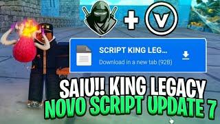 [UPDATE 7] SAIU!! King Legacy Script Hack AUTO FARM + AUTO KAIDO + NEW SEA E DRAGON V2 RAID MOBILE