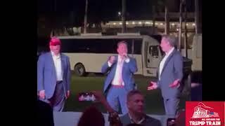 Trump And Elon Sing God Bless America With Chris Macchio At Mar-a-Lago