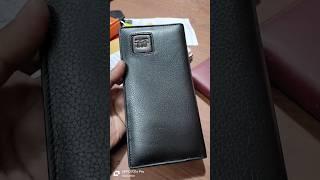 export quality leather long wallet