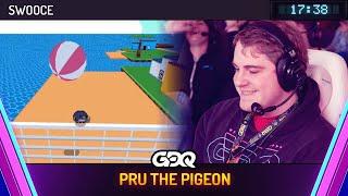 Pru the Pigeon by swooce in 17:38 - Awesome Games Done Quick 2025