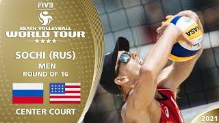 Semenov/Leshukov vs. Bourne/Crabb - Men's R16 | Full Match | 4* Sochi 2021