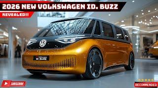 New 2026 Volkswagen ID Buzz Revealed: The Electric Microbus Reborn - A Retro-Futuristic Revolution!