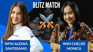 Blitz Match Chelsie Monica vs Alessia Santeramo