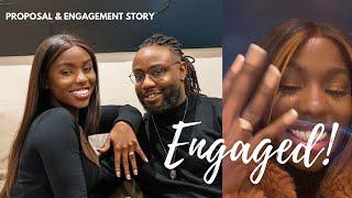 We're Engaged - Our Engagement Story! (with secret footage) | Lydia Dinga