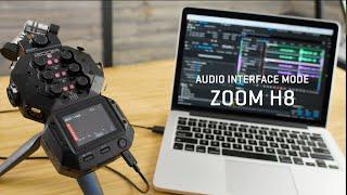 The Zoom H8 : Audio Interface Mode