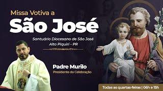 Missa votiva a São José | 15h | Quarta-feira 25/09/2024